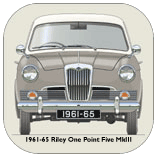 Riley One-Point-Five MkIII 1961-65 Coaster 1